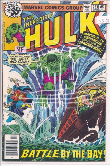 Incredible Hulk # 233, 8.0 VF