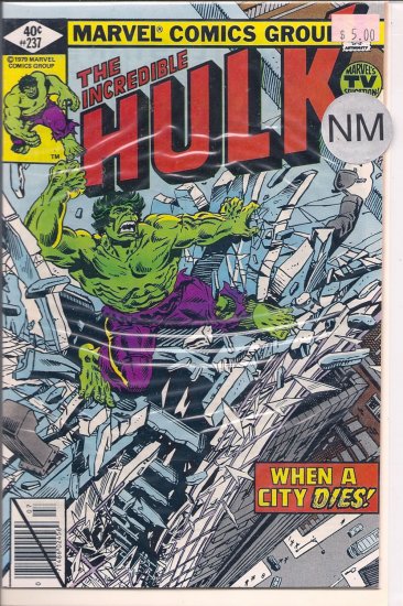 Incredible Hulk # 237, 9.4 NM