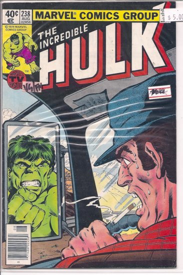Incredible Hulk # 238, 5.0 VG/FN