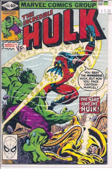 Incredible Hulk # 246, 8.0 VF