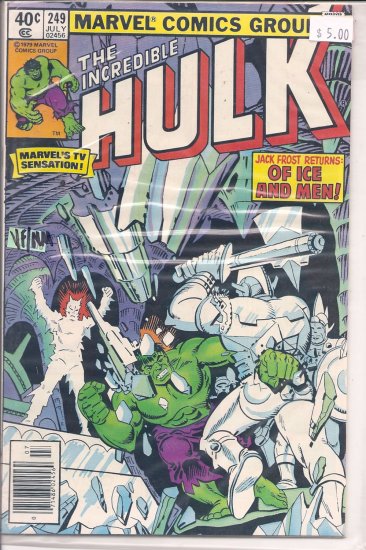 Incredible Hulk # 249, 9.0 VF/NM