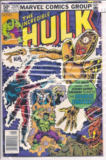 Incredible Hulk # 259, 9.4 NM