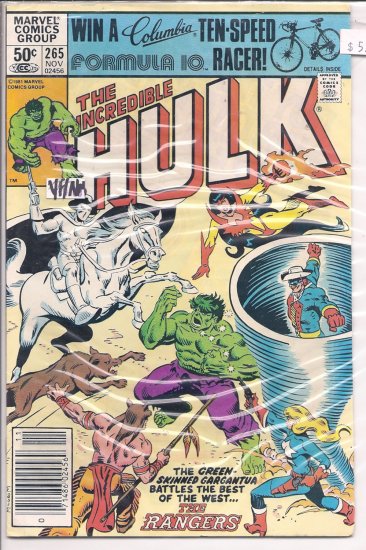 Incredible Hulk # 265, 9.0 VF/NM