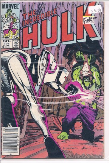 Incredible Hulk # 296, 6.0 FN