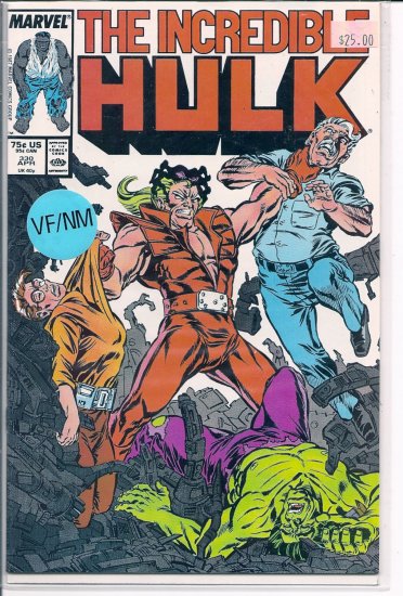 Incredible Hulk # 330, 9.2 NM -