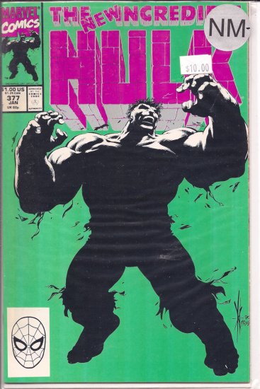 Incredible Hulk # 377, 9.2 NM -