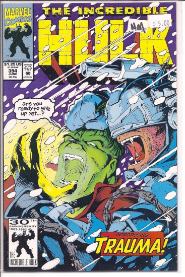 Incredible Hulk # 394, 9.4 NM