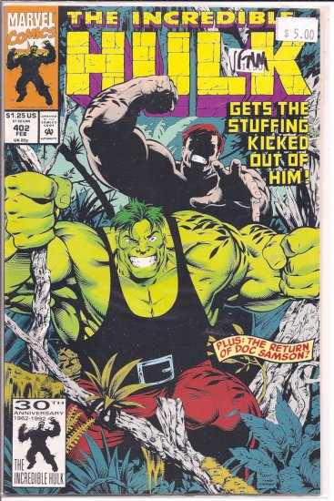 Incredible Hulk # 402, 9.0 VF/NM