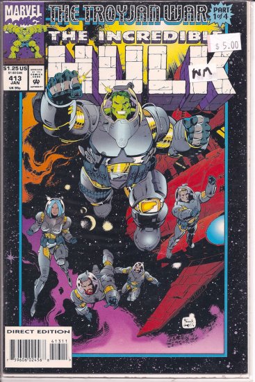 Incredible Hulk # 413, 9.4 NM