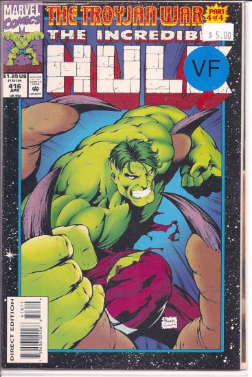 Incredible Hulk # 416, 8.0 VF