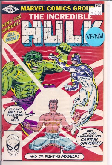 Incredible Hulk Annual # 10, 9.0 VF/NM