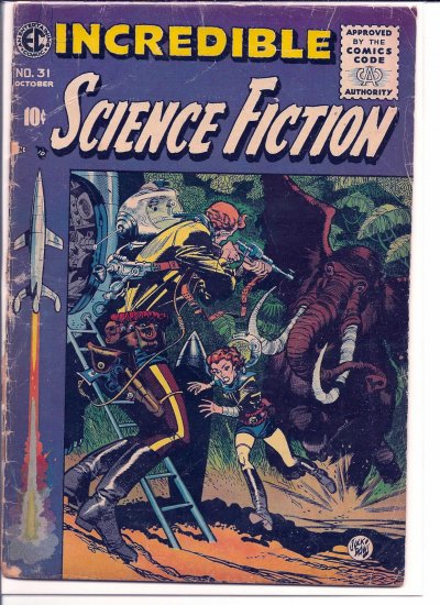INCREDIBLE SCIENCE FICTION # 31, 0.5 PR