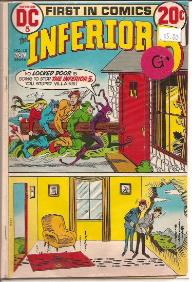 Inferior Five # 12, 2.5 GD +