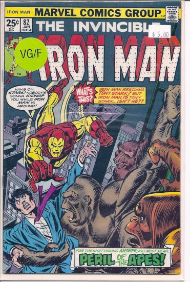 Iron Man # 82, 5.0 VG/FN