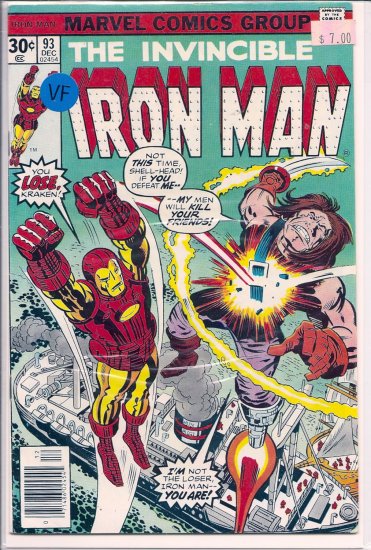 Iron Man # 93, 8.0 VF
