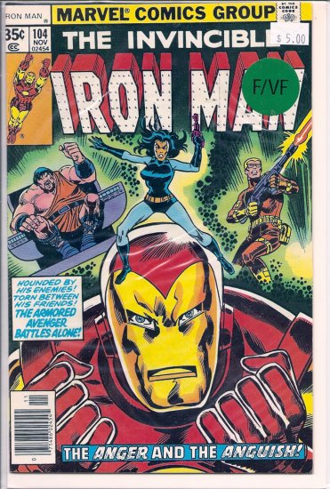 Iron Man # 104, 7.0 FN/VF