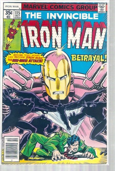 IRON MAN # 115, 4.5 VG +
