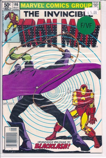 Iron Man # 146, 7.0 FN/VF