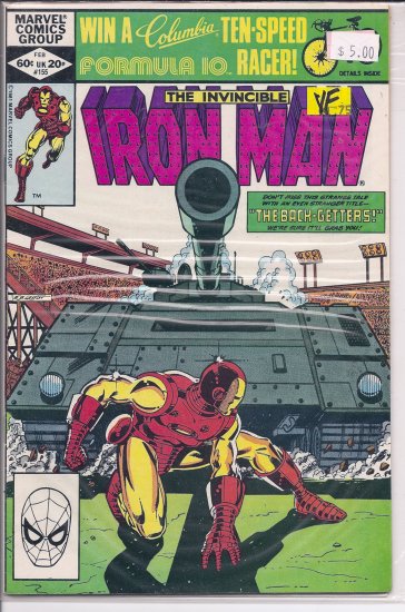 Iron Man # 155, 8.0 VF