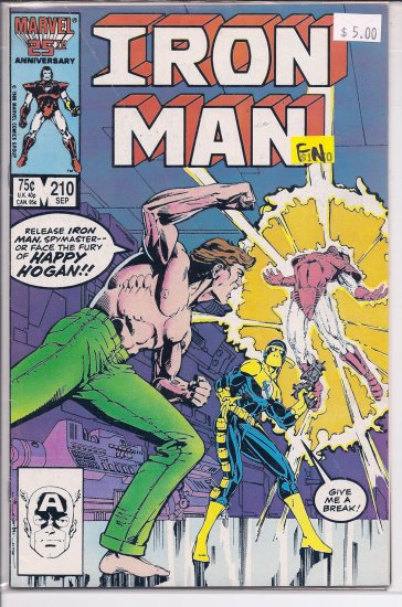Iron Man # 210, 6.0 FN
