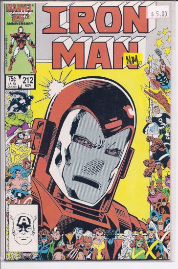 Iron Man # 212, 9.4 NM