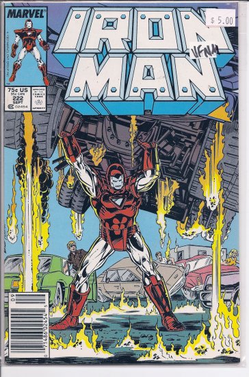 Iron Man # 222, 9.0 VF/NM