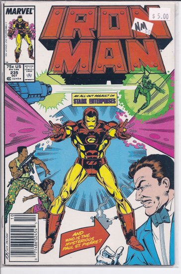 Iron Man # 235, 9.4 NM