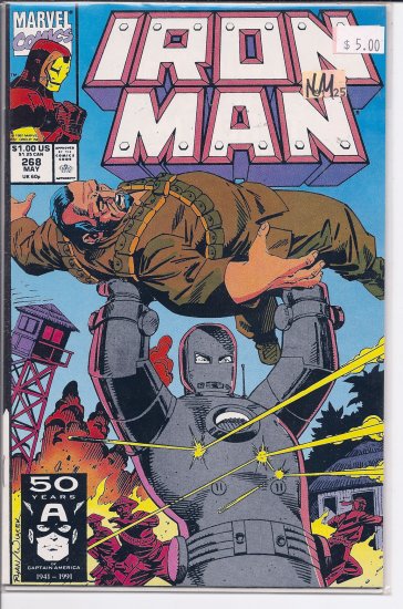 Iron Man # 268, 9.4 NM