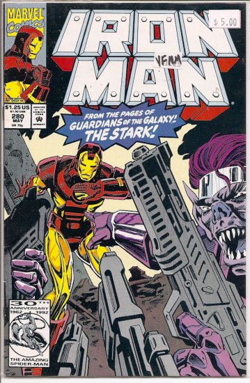 Iron Man # 280, 9.0 VF/NM