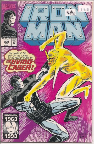 Iron Man # 289, 9.4 NM