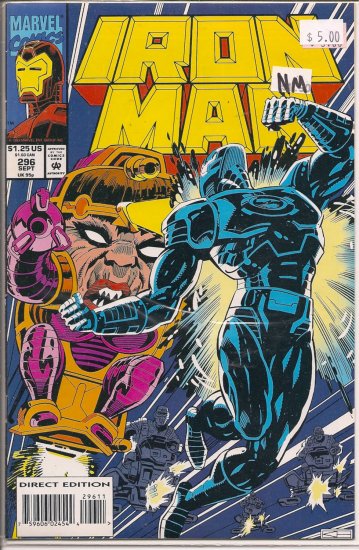 Iron Man # 296, 9.4 NM