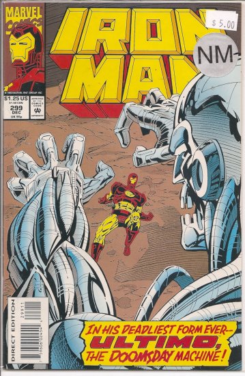 Iron Man # 299, 9.2 NM -