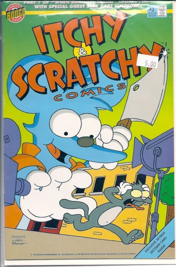 Itchy & Scratchy # 3, 9.2 NM -