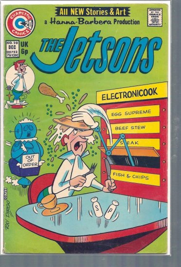 JETSONS # 20, 4.5 VG +