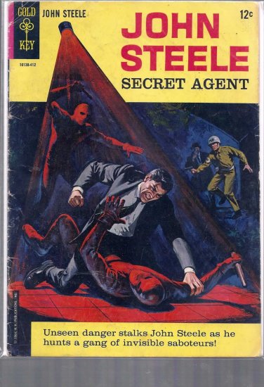 JOHN STEELE SECRET AGENT # 1, 3.0 GD/VG