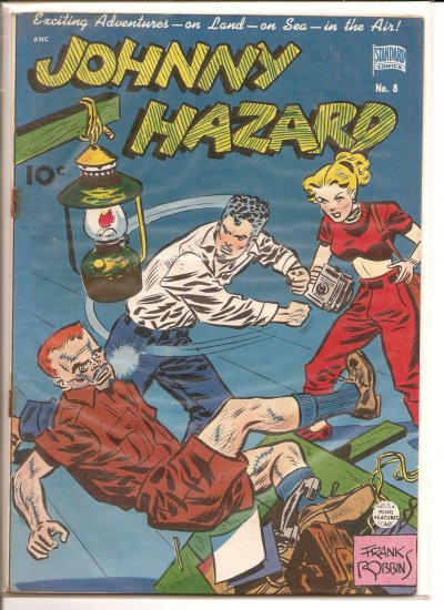 Johnny Hazard # 8, 2.5 GD +