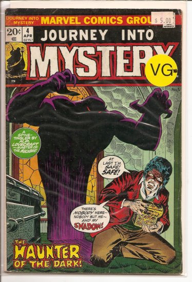 Journey into Mystery # 4, 4.5 VG +