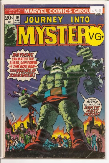 Journey into Mystery # 10, 4.5 VG +
