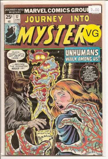 Journey into Mystery # 17, 4.0 VG