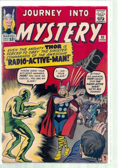 JOURNEY INTO MYSTERY # 93, 4.5 VG +