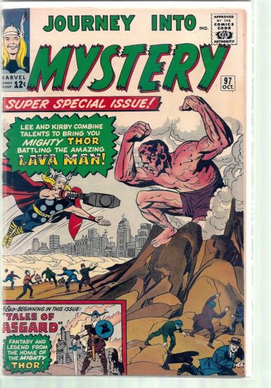 JOURNEY INTO MYSTERY # 97, 4.5 VG +