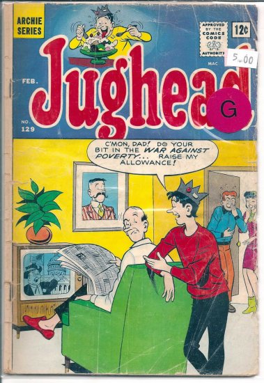 Jughead # 129, 2.0 GD