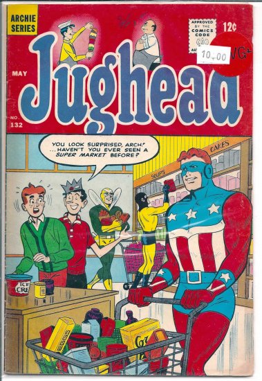 Jughead # 132, 4.5 VG +