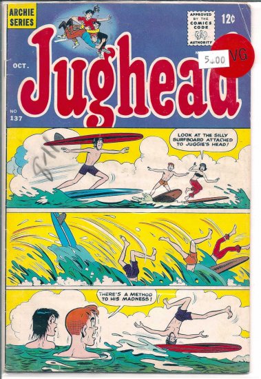 Jughead # 137, 4.0 VG