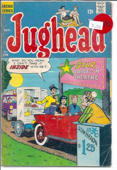 Jughead # 149, 4.0 VG