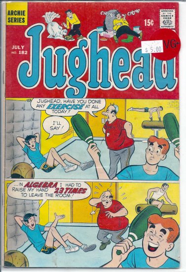 Jughead # 182, 4.5 VG +