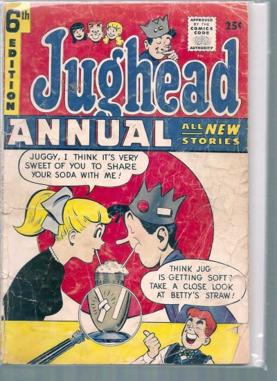 JUGHEAD ANNUAL # 6, 1.8 GD -