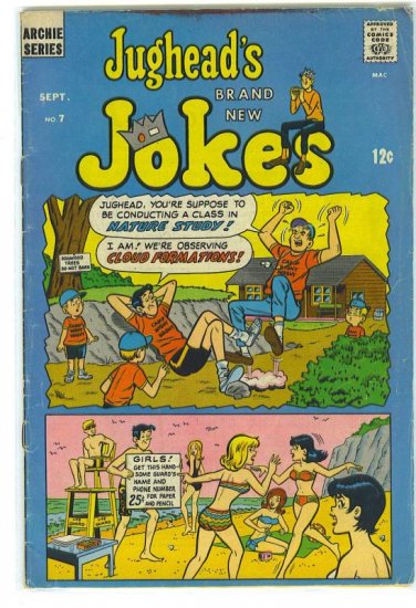 Jughead's Jokes # 7, 4.0 VG