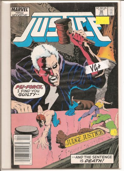 Justice # 30, 4.5 VG +