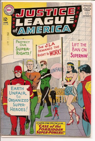 Justice League of America # 28, 4.0 VG